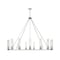 Z-Lite Beau 15 Light Chandelier, Polished Nickel & Clear 3031-15PN - alternate 4